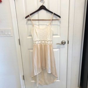 White Lace MIDI Dress